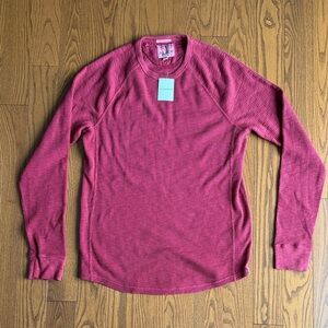 Lucky Brand Red Long Sleeve Shirt